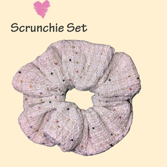 Three Scrunchies Various Sizes - Picture 3 of 8
